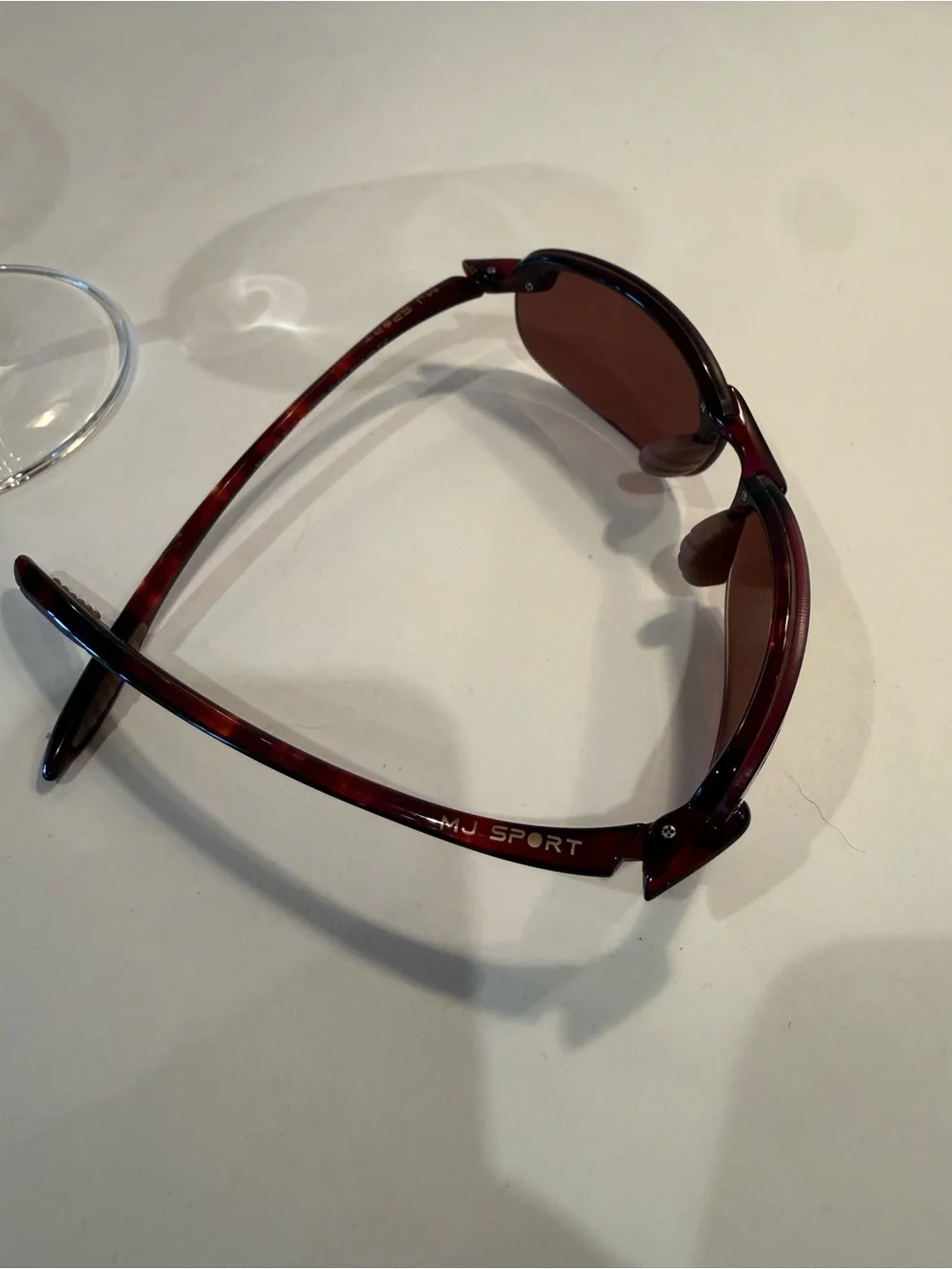 Maui Jim Brown Rimless Sunglasses